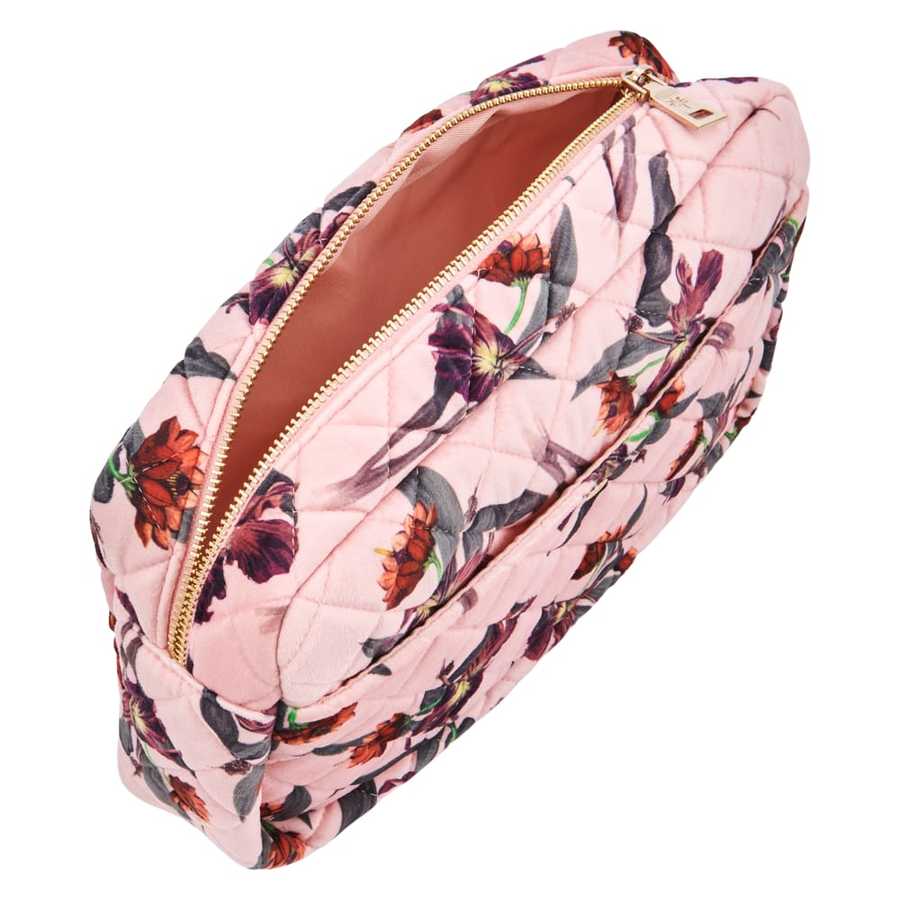 Fan Palm Beauty Bag Rose Hibiscus Large