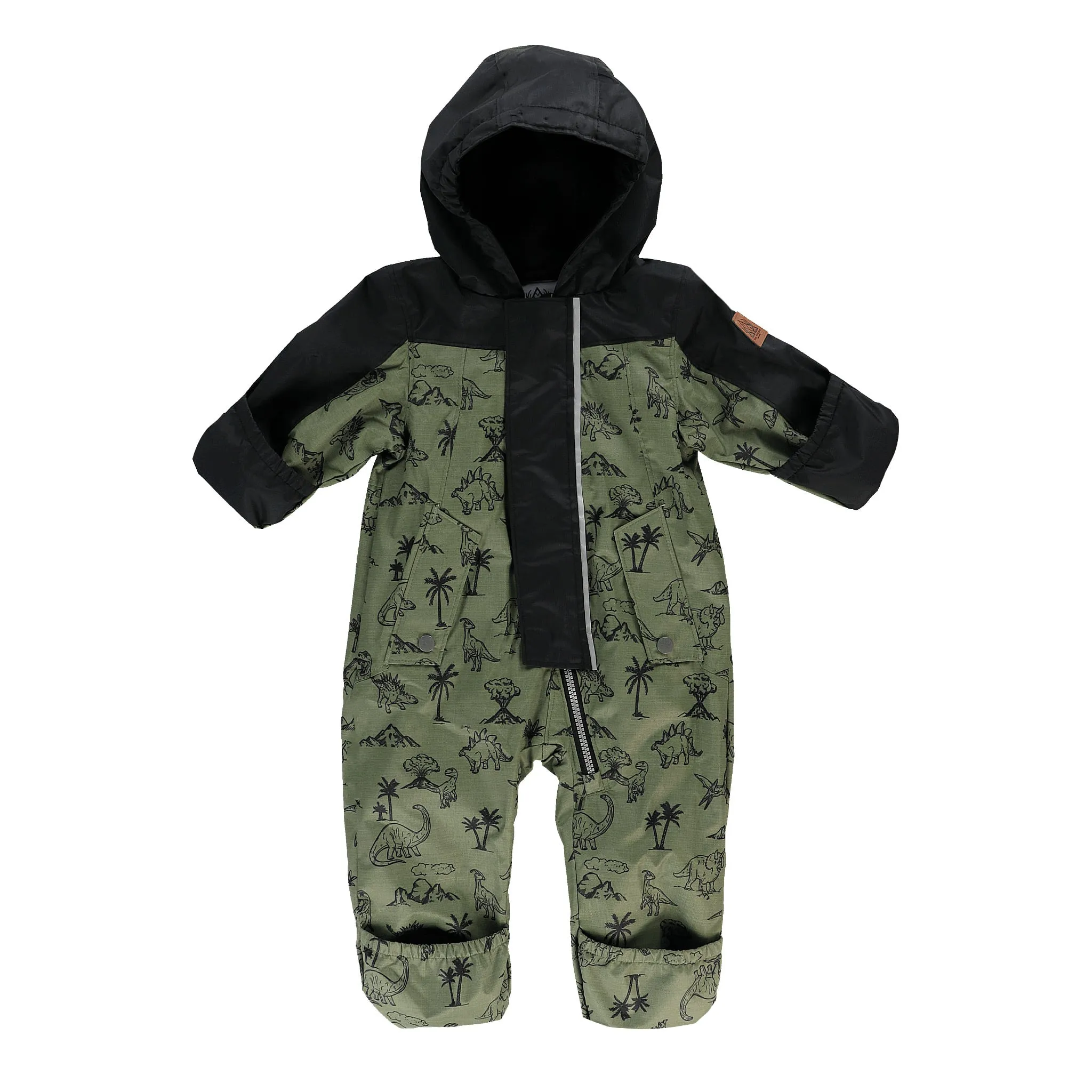 Deer Mountain Ensemble Extérieur Une Pièce Dinos 6-24mois