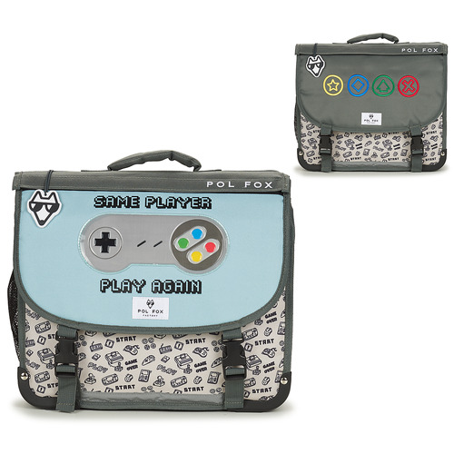 Pol Fox - CARTABLE GAMER 38 CM - Multicolore