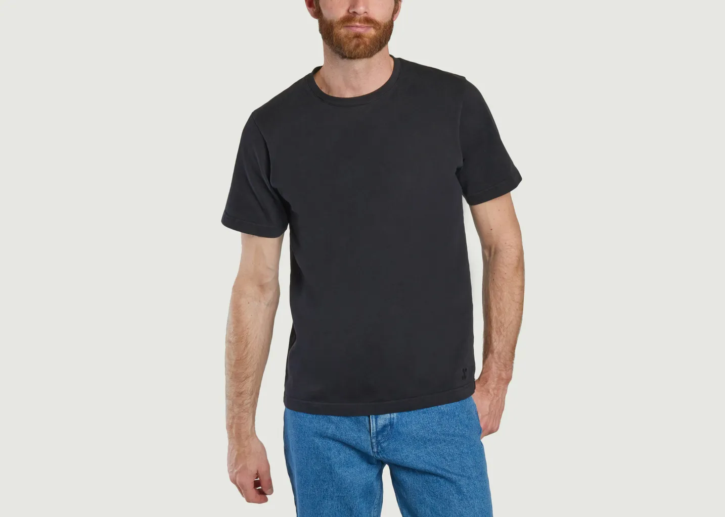 T-shirt épais bio et broderie unisexe L'Exception Paris