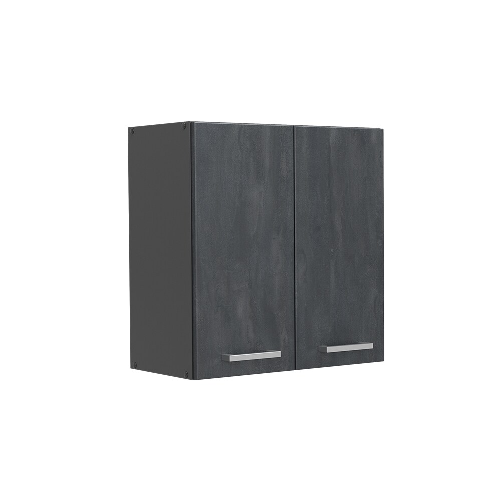Vicco Hängeschrank R-Line Schwarz Beton Anthrazit 60 cm