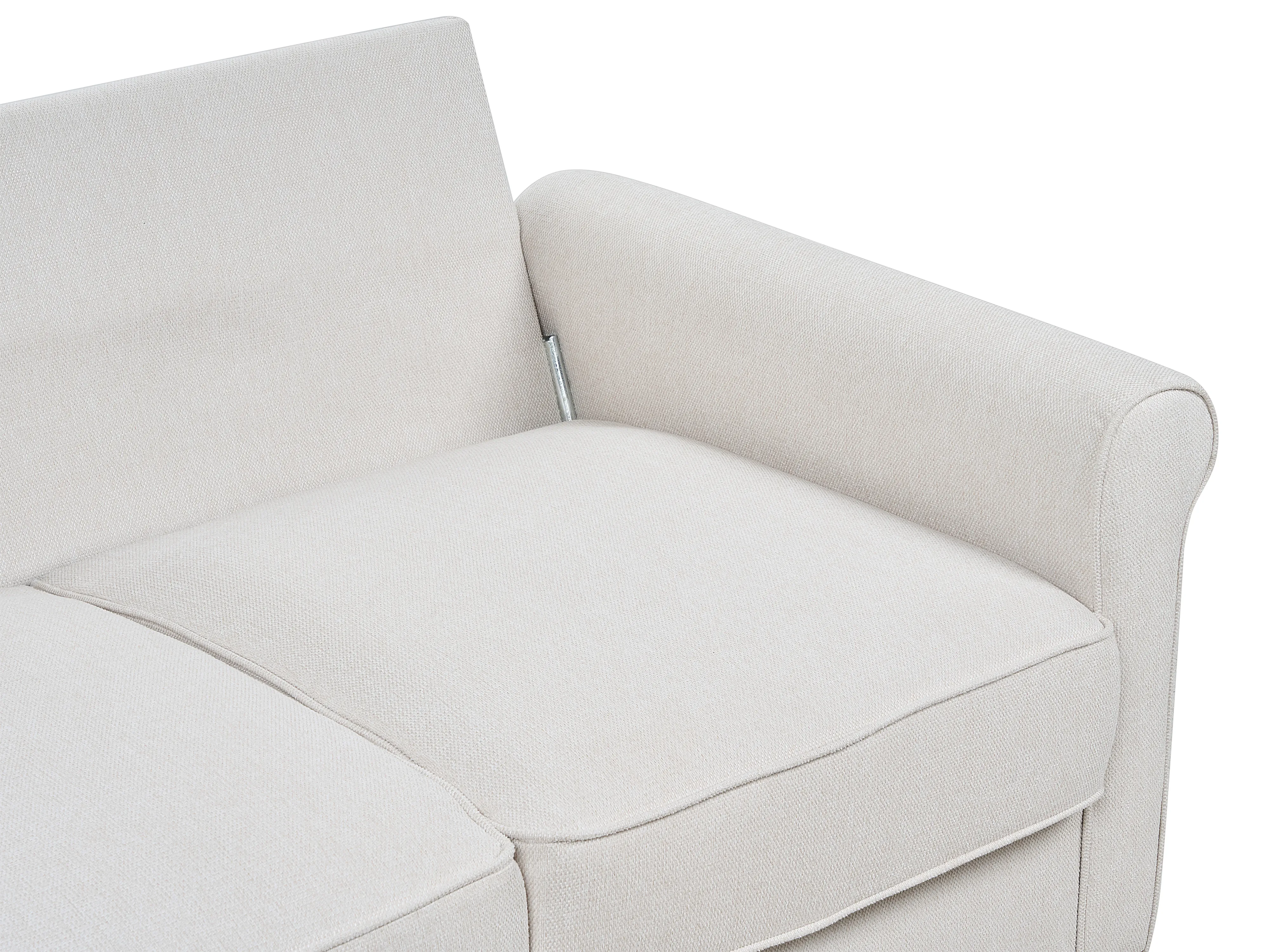 Bank 2-zits RONNEBY Stof Beige