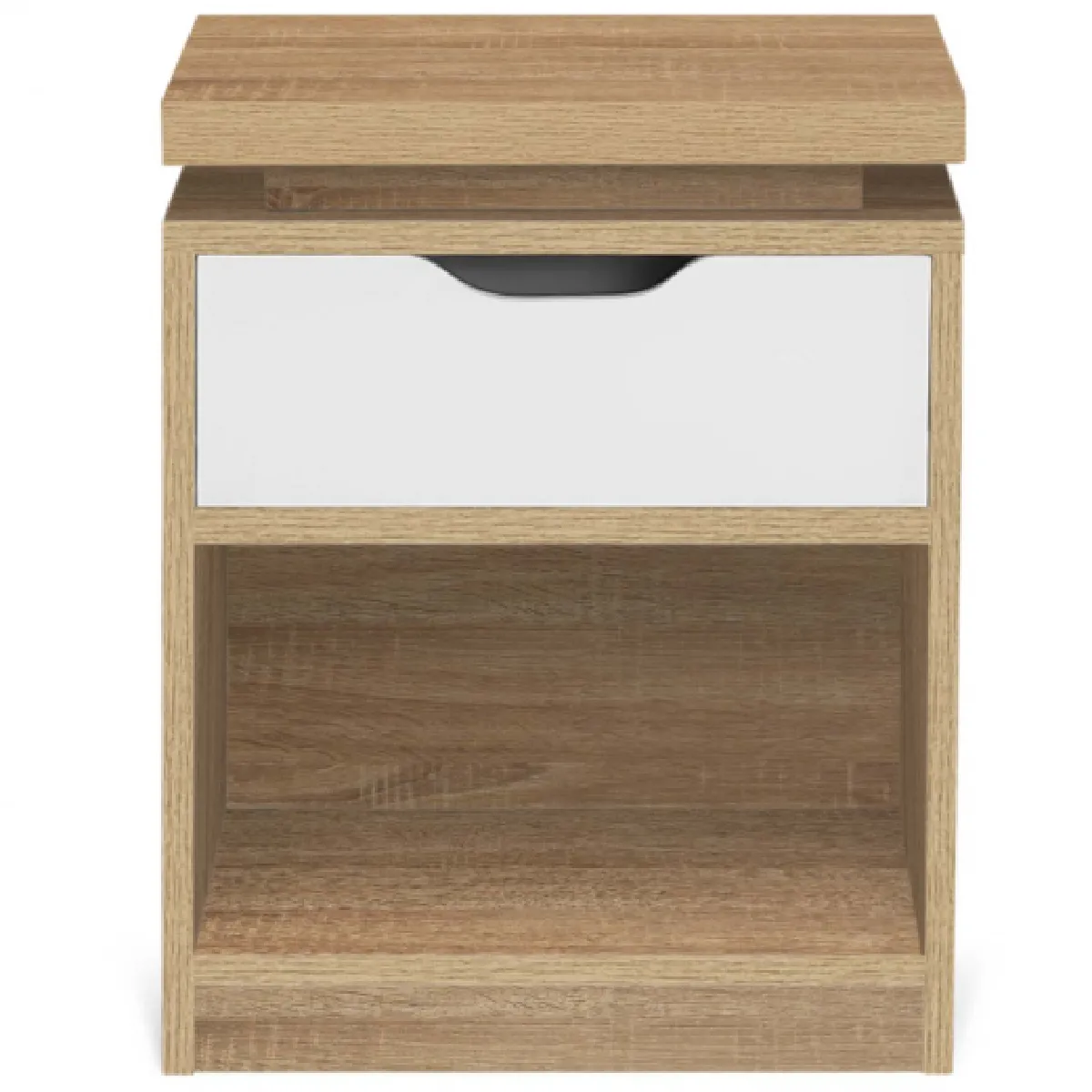 Idmarket Market Lot de 2 Tables de Chevet LUNA