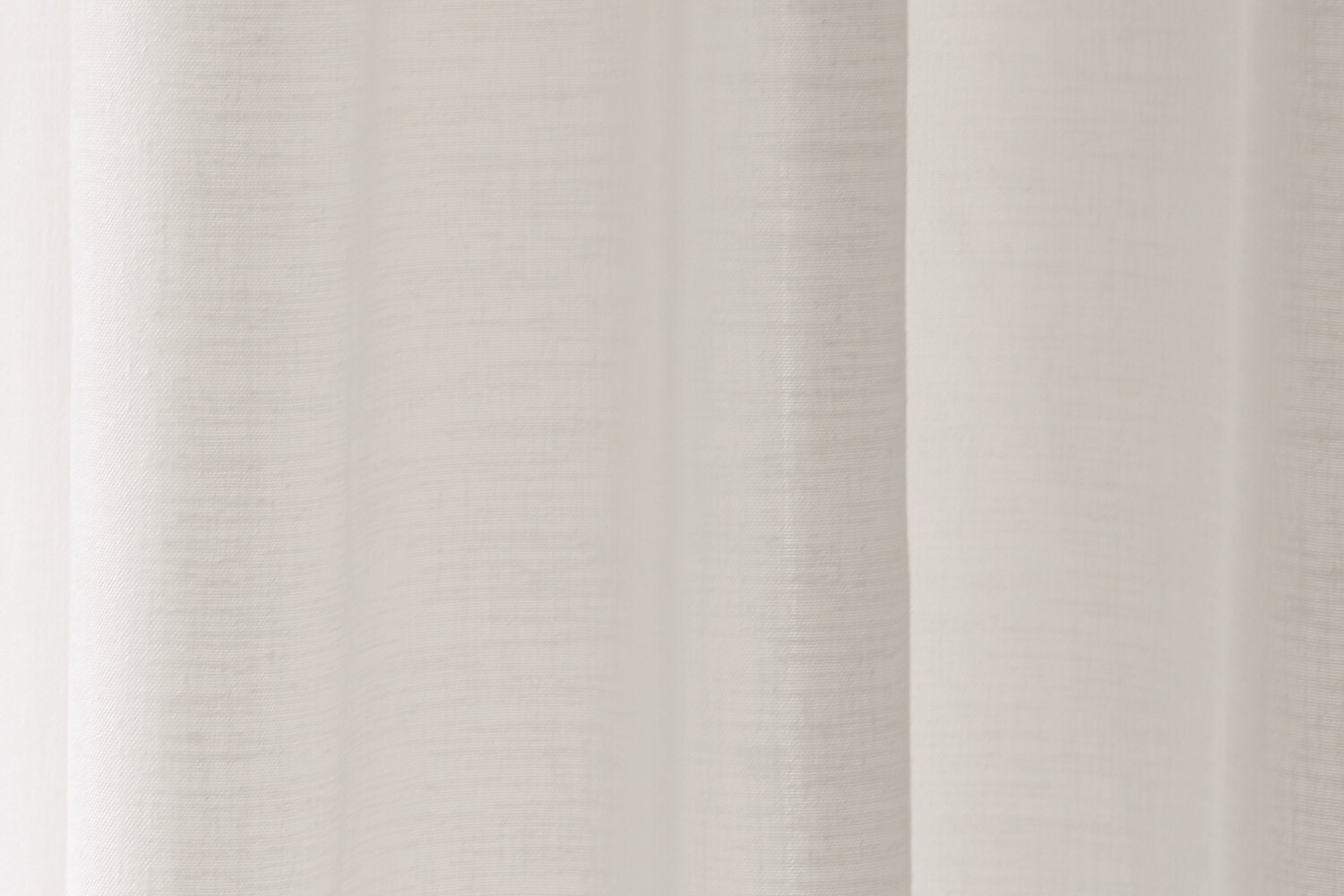 HOMING Schlaufenschal verdeckt Oskar 140x245 Vorhang Wohnzimmer transparent weiß