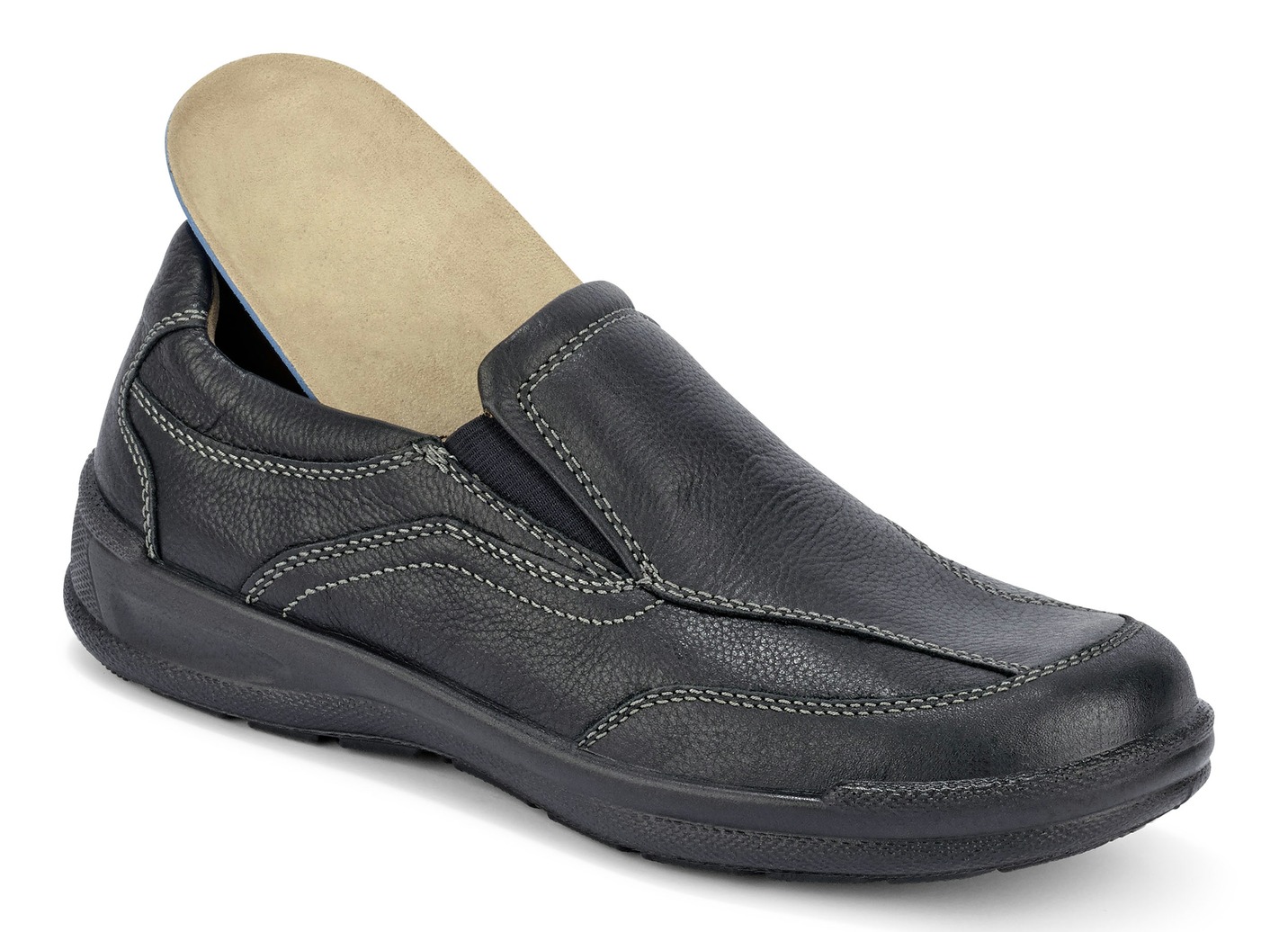GINO GALANTE Slipper mit praktischem Wechselfußbett