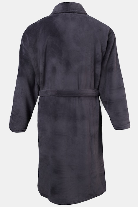 Bademantel, Homewear, Mikrofaser, Bindegürtel, bis 8XL