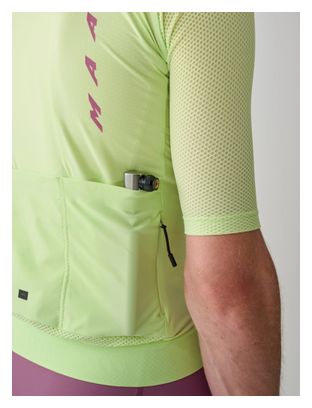 Maillot à Manches Courtes Maap Evade Pro Base 2.0 Jaune