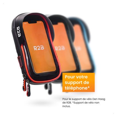 Support et Protection Smartphone Pièce de fixation R2B pour support de vélo