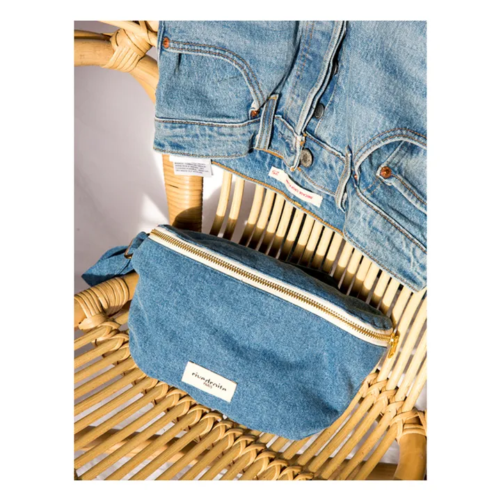 rivedroite Banane Custine en denim recyclé | Denim clair