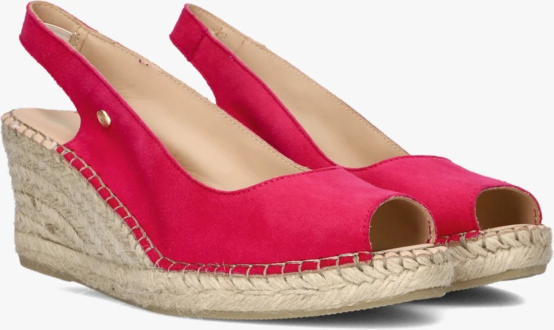 FRED DE LA BRETONIERE roze fred de la bretoniere espadrilles clare beau