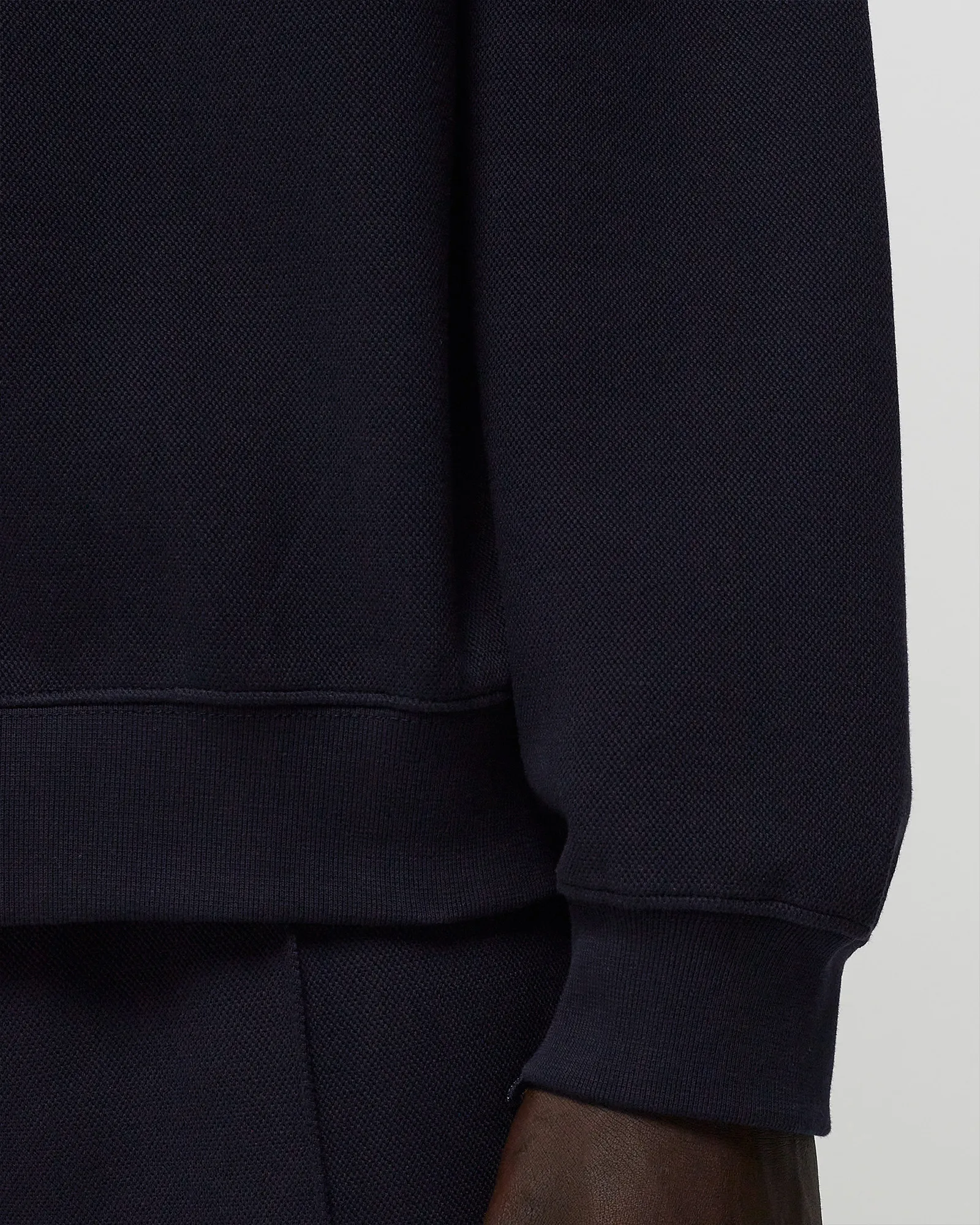 Lacoste LOOSE FIT PIQUÉ SWEATSHIRT