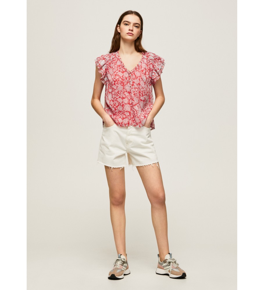 Blusa vermelha Pepe Jeans Palesa