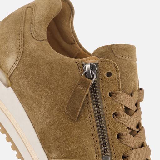 Gabor Sneakers bruin Suede