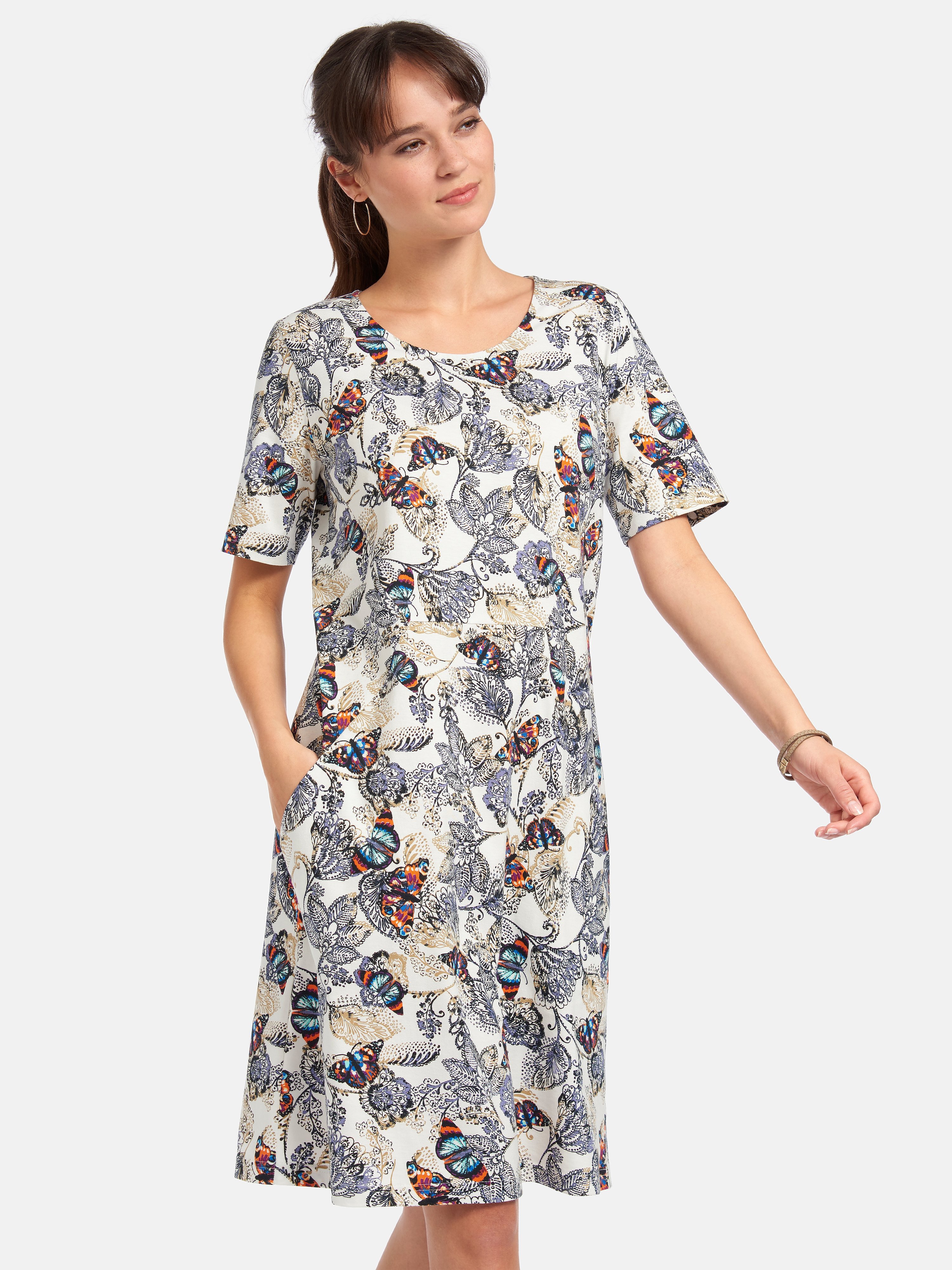 Jersey-Kleid