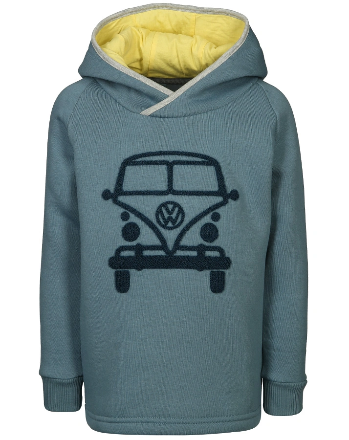 Kapuzen-Sweatshirt FAB LAB in ashblue