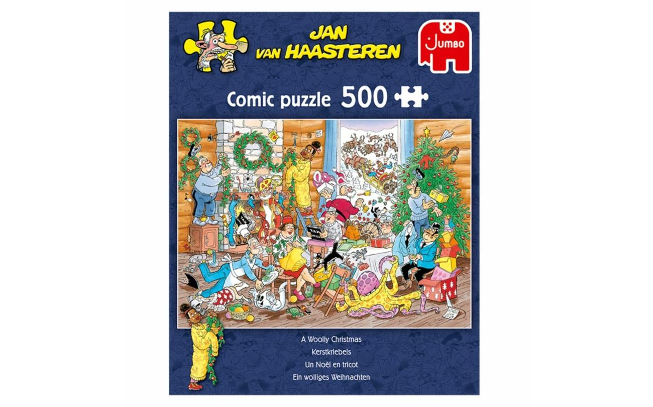 Jan van Haasteren Kerstkriebels 500 stukjes