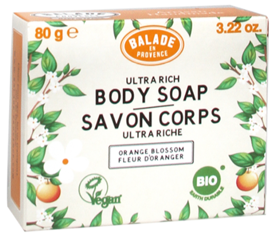 balade en provence Orange Blossom Zeepbar 80 Gram