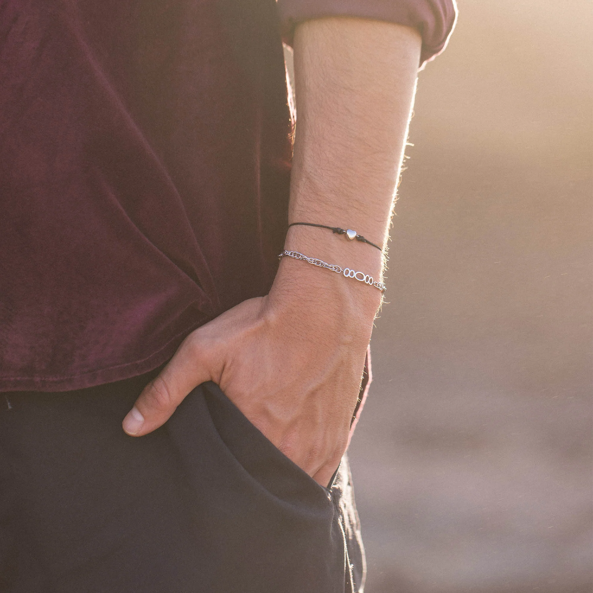 Wish Armband Black