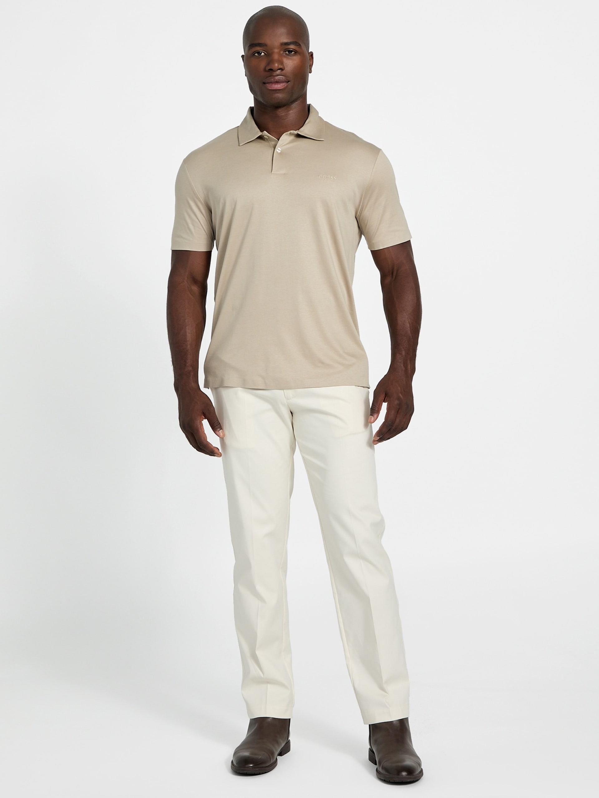 Polo em mistura de Lyocell