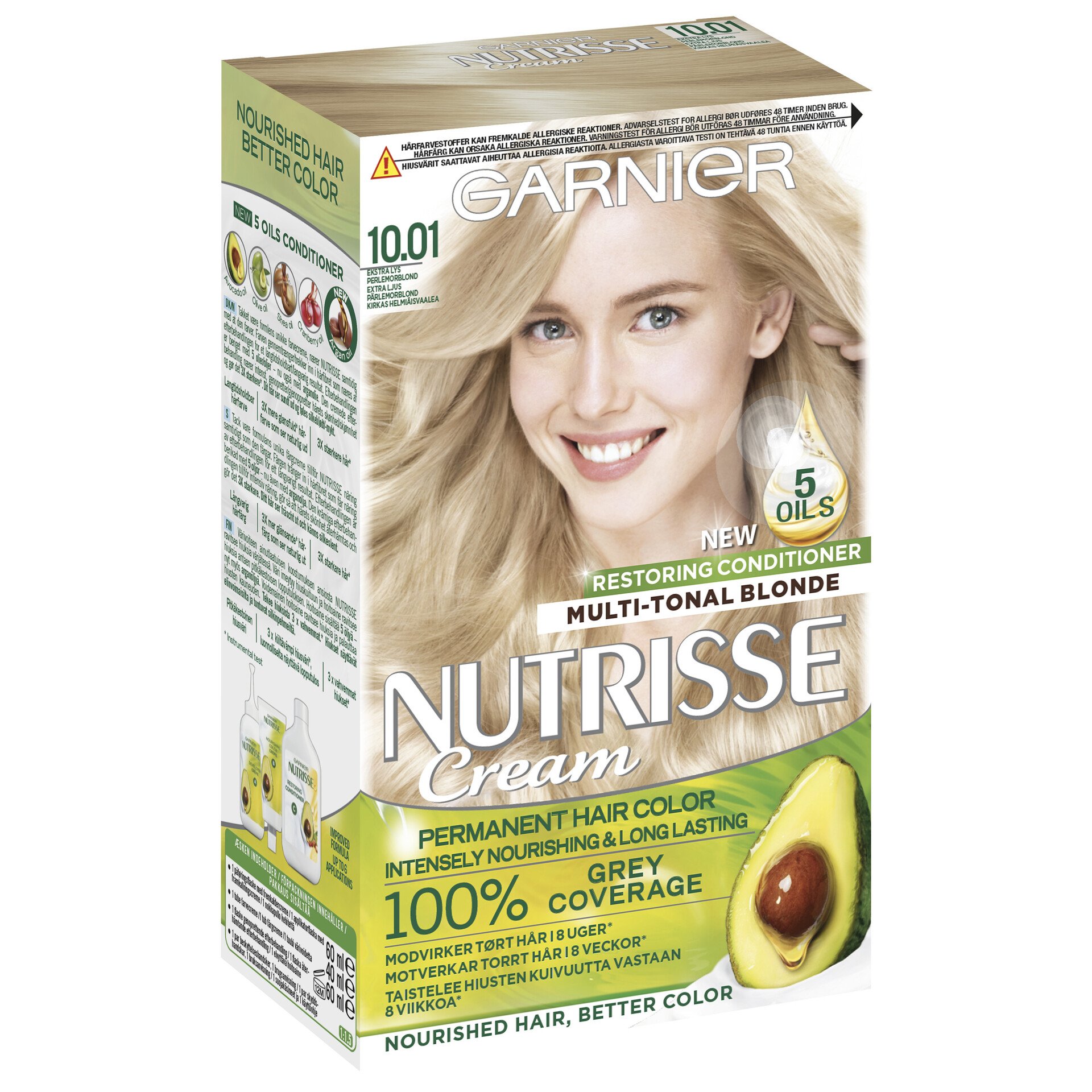 Garnier Nutrisse Cream 10.01 Perleblond