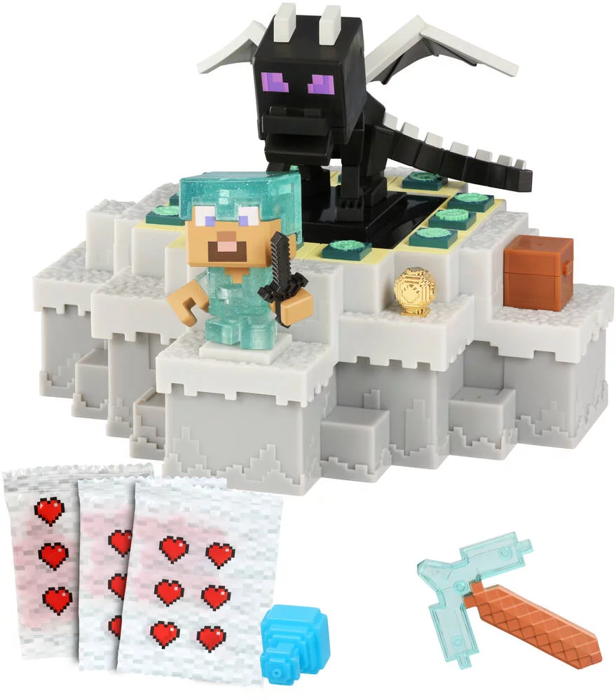 TRESOR X  - MINECRAFT ENDER DRAGON SET DE DECOUVERTE
