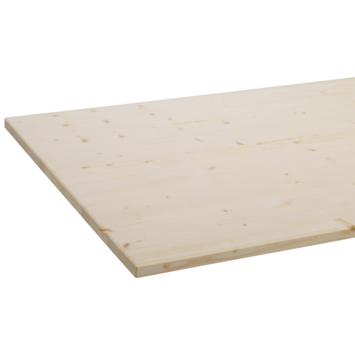 Werkblad vuren 200x80 cm 28 mm