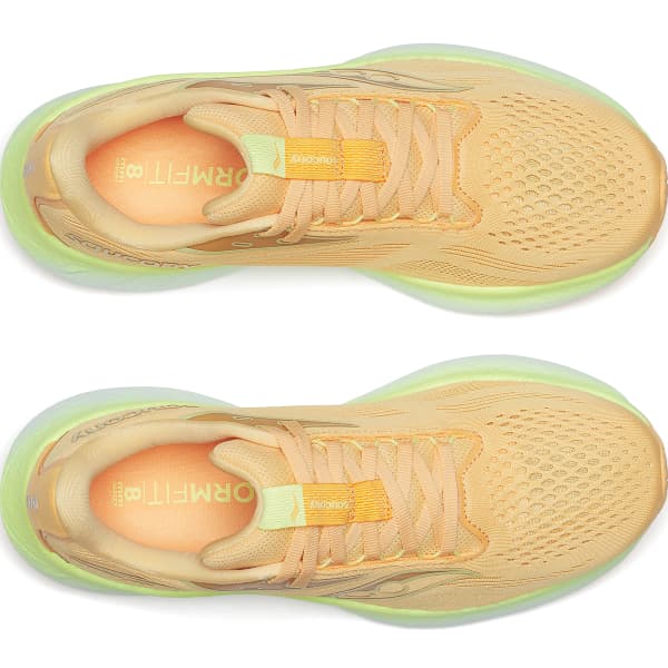 Chaussure running SAUCONY RIDE 18 PEACH/SUNNY