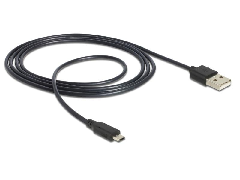 Delock USB 2.0-Kabel  USB A - Micro-USB B 1.5 m Anschlusskabel