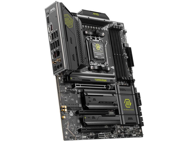 MSI Mainboard MAG X870E TOMAHAWK WIFI MSI MAG X870E TOMAHAWK WIFI Motherboard AMD X870E Sockel AM5 ATX