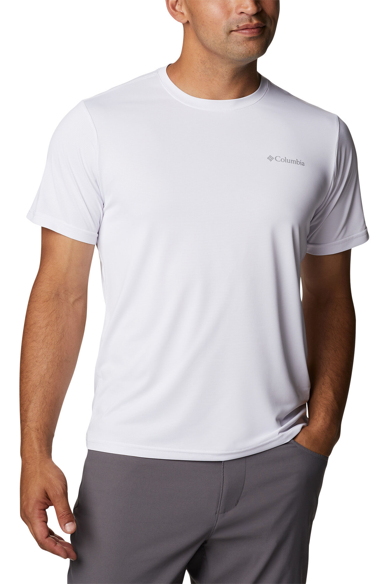 Camiseta técnica Columbia Hike™ - Branca