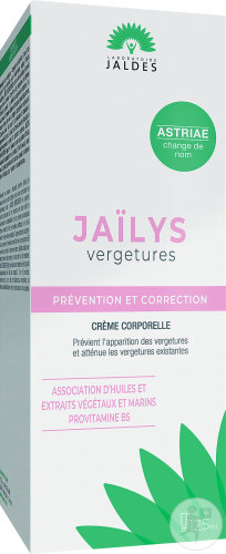 Laboratoire Jaldes Jaïlys Vergetures Crème Corporelle Prévention Et Correction 125ml