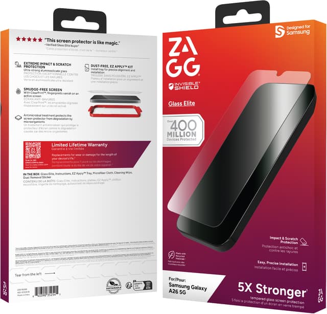 Zagg Glass Elite Samsung Galaxy A26 skærmbeskytter