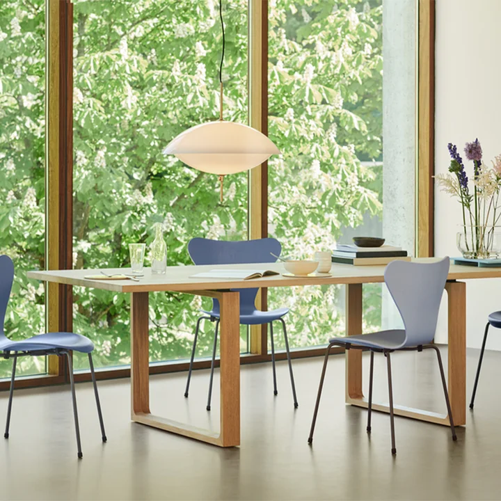 Fritz Hansen - Clam Pendelleuchte Ø 44 cm, weiss