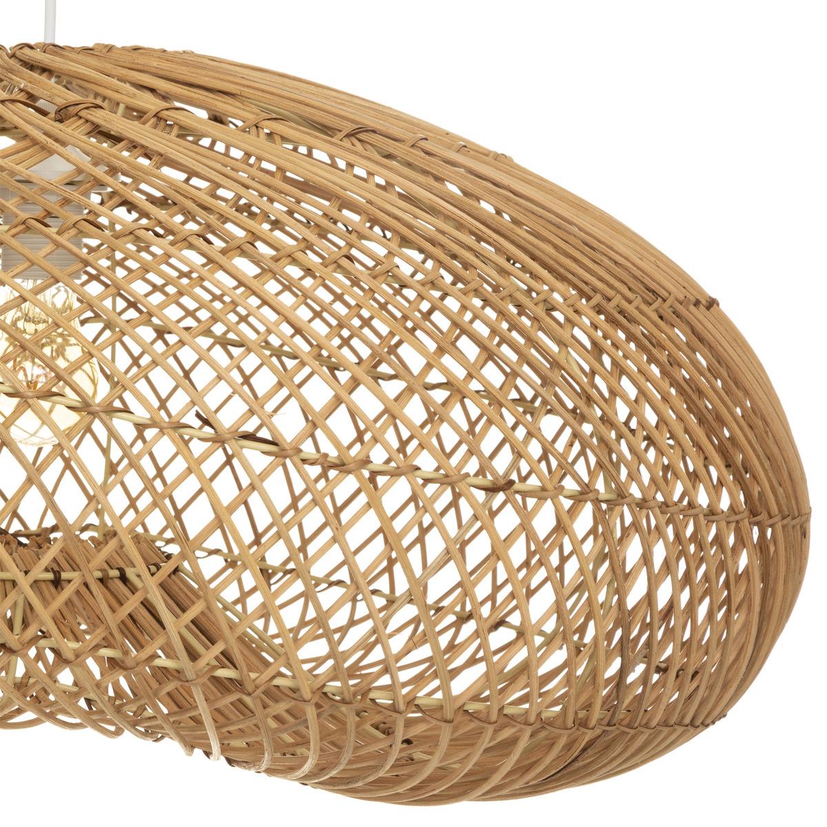 SUSPENSION ROTIN JENY NATUREL D.68CM