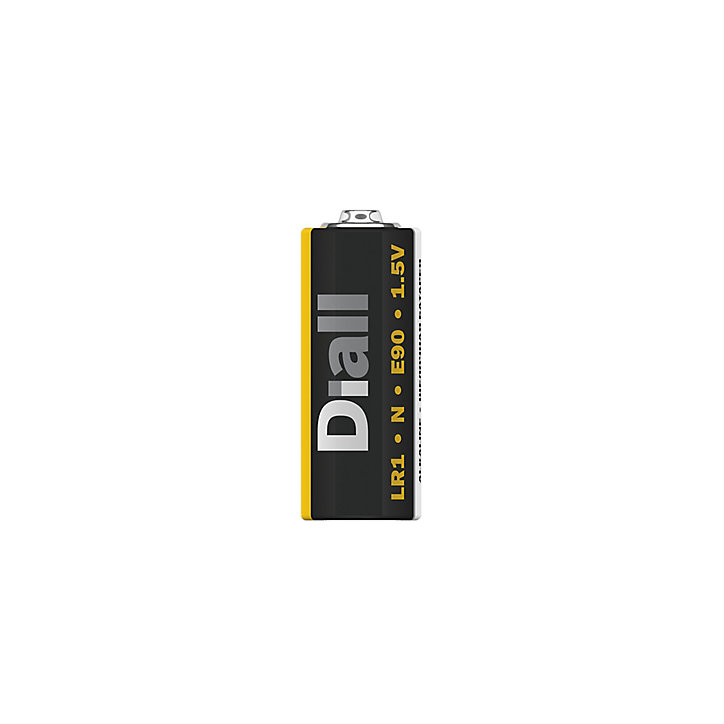 Pile alcaline N (LR1) Diall, lot de 1