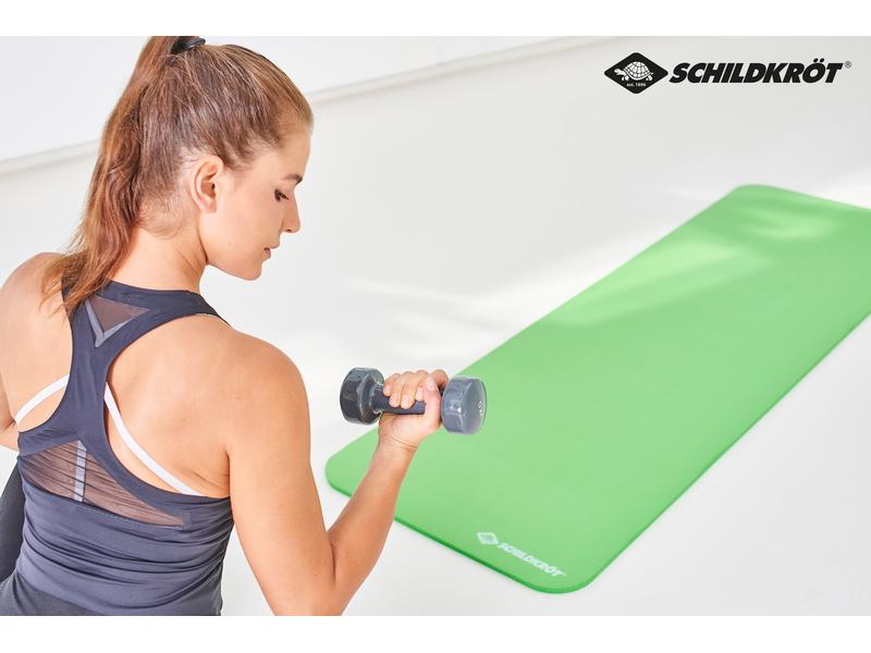 Schildkröt Fitness Kurzhantel-Set Vinyl 1.0 kg 2 Stück à 1.0 kg, grün