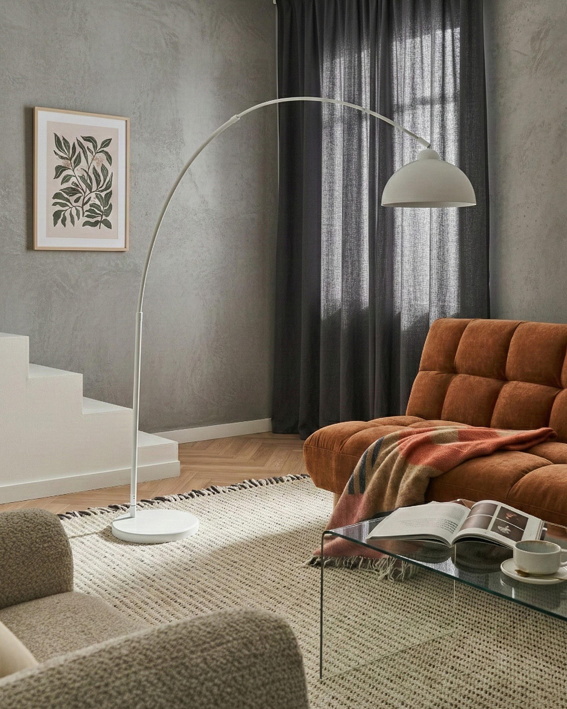 Staande lamp CAGAYAN Metaal Wit