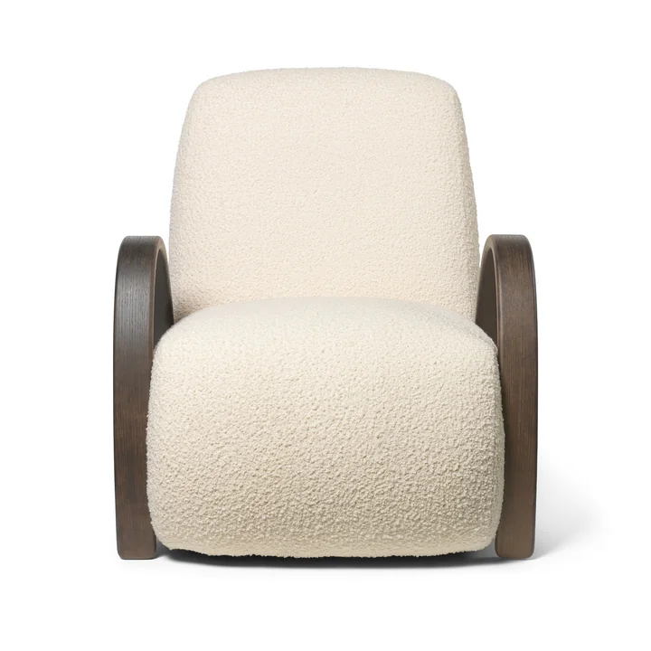 Ferm Living - Buur Lounge Chair, Nordic Boucle, off-white