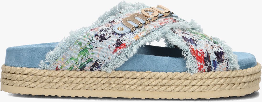 MOU blauwe mou slippers mu.sw451006k