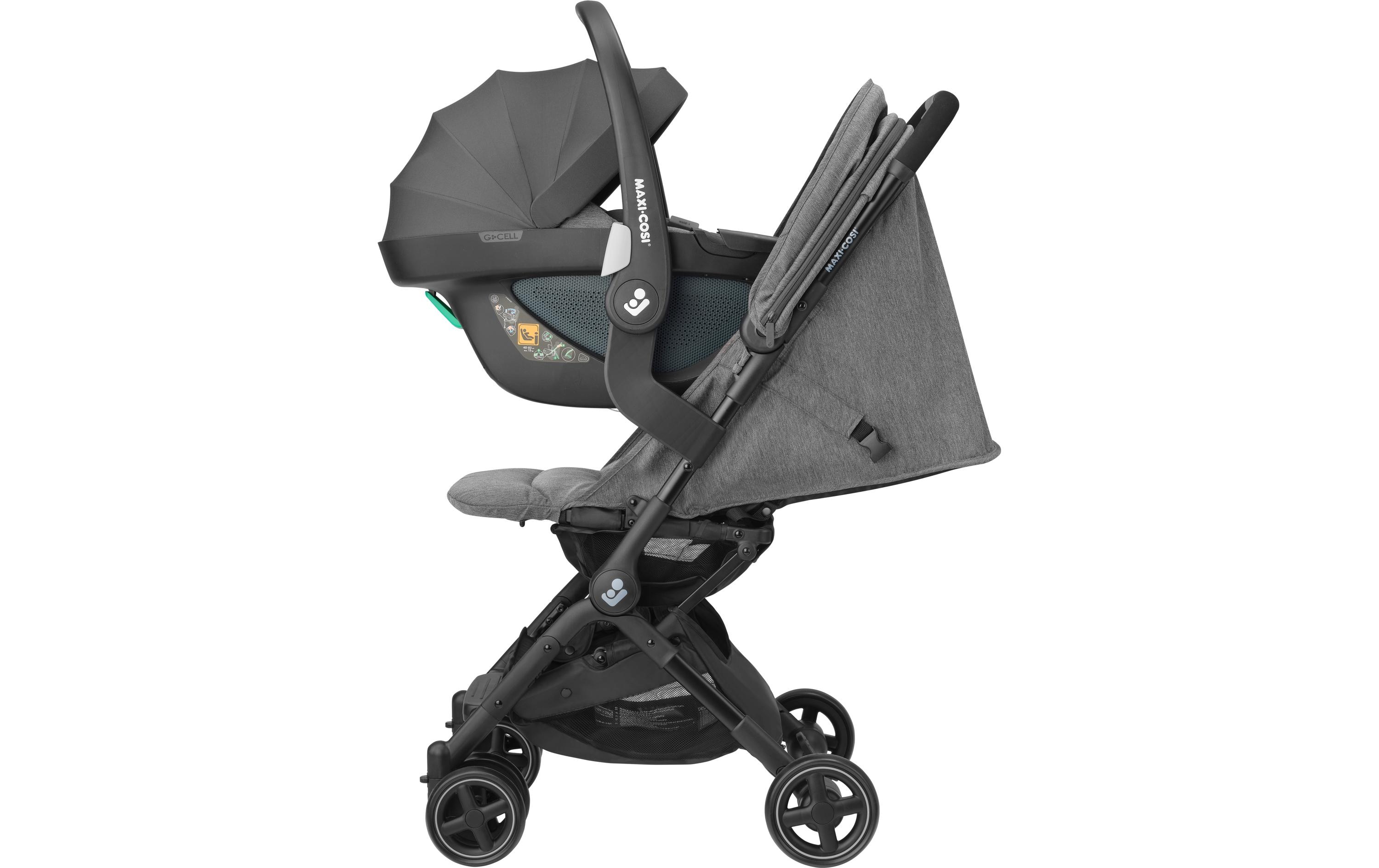 Buggy Lara² Select Grey<br>Kinderwagen für enge Räume und grosse Abenteuer