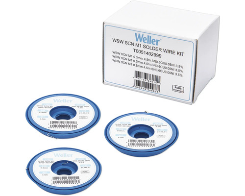 Weller WE 1010 Soldeerstation Project Kit (T0053298690) 70 W/230 V Digitaal 1-kanaals soldeerstation met 5 ET soldeerpunten, handmatige desoldeerpomp en 3 soldeerdraden, temperatuurbereik 100 °C - 450 °C