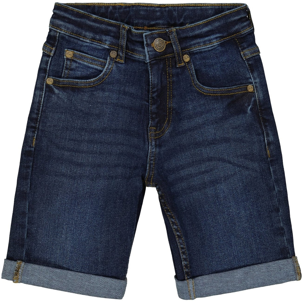 Køb The New Dark Blue Denim Shorts