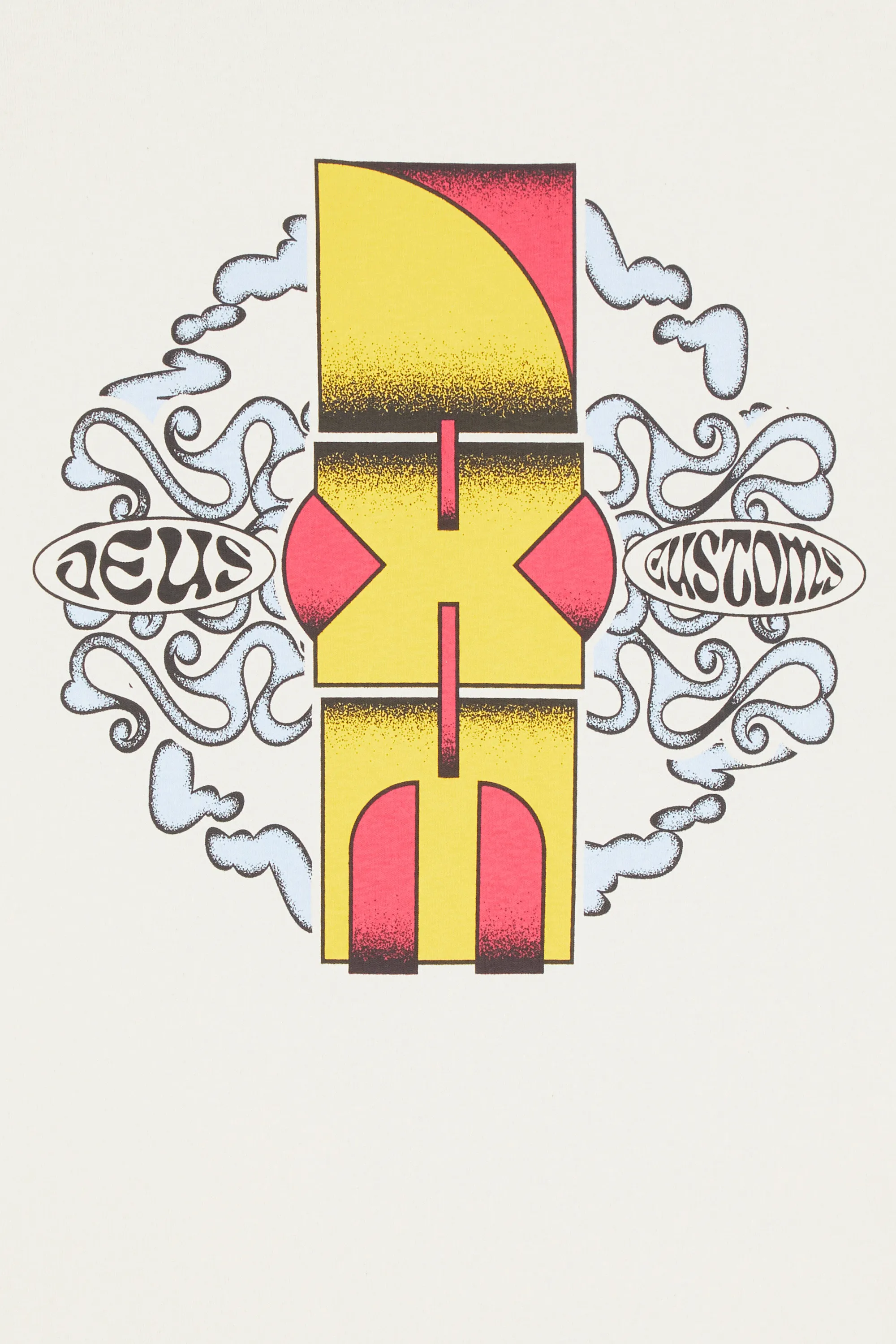 DEUS EX MACHINA T-shirt  Paddle Tee Blanc