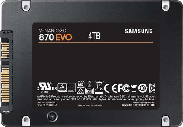 Samsung 870 EVO intern SATA SSD (4 TB)