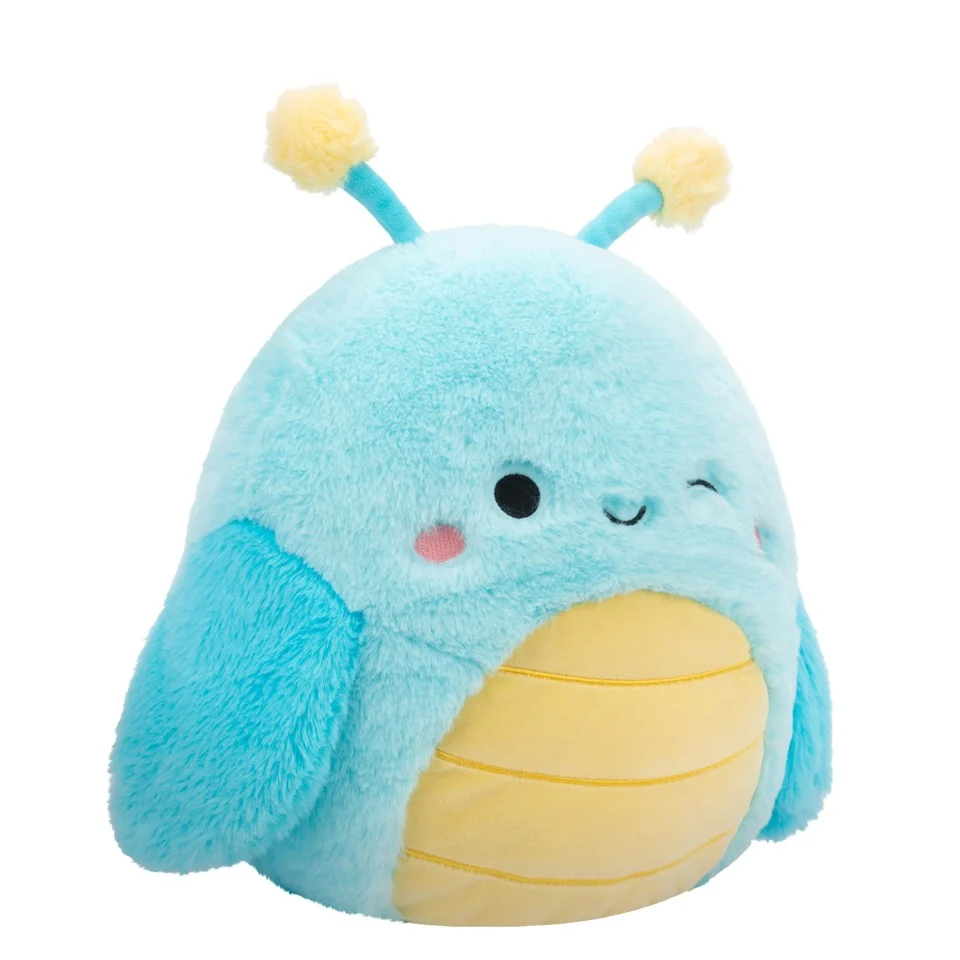 Squishmallows - 40 cm Bamse P20 Fuzz A Mallows - Giles Grasshopper