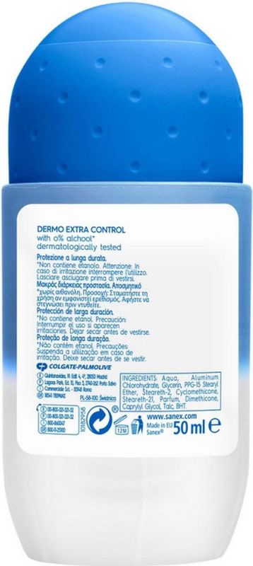 Sanex - Dermo Extra Controle - Deodorant Roll-On - 50 ml