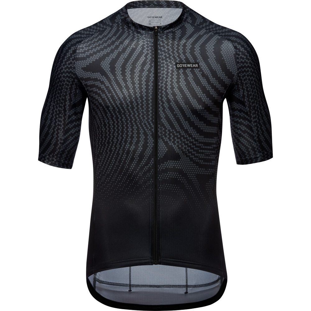 GOREWEAR Spirit Moire Radtrikot Herren schwarz