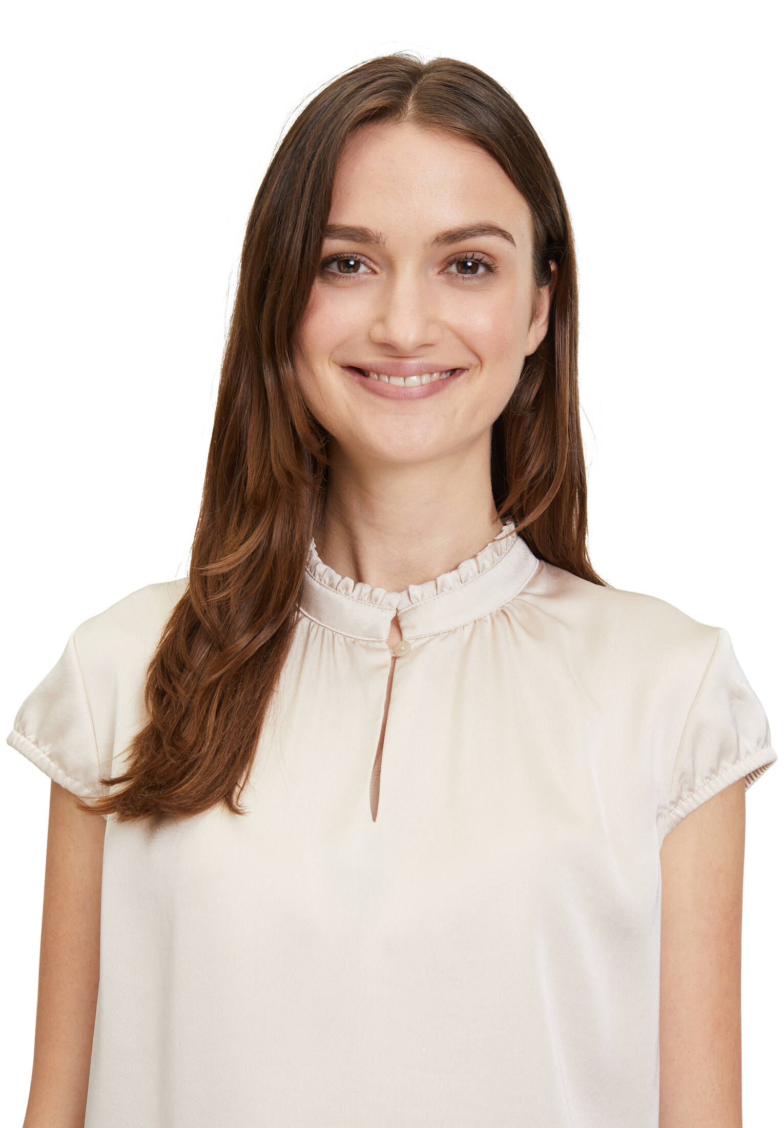 Betty & Co| Damen Schlupfbluse kurzarm