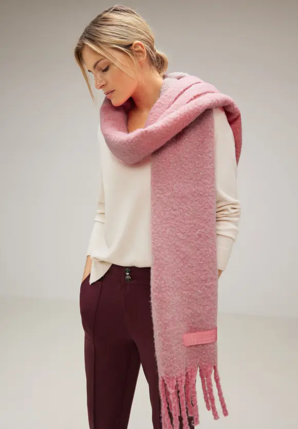 Cosy Winterschal - light peony pink