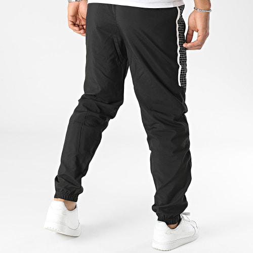 Pantalon Jogging A Bandes 942480-60 Noir